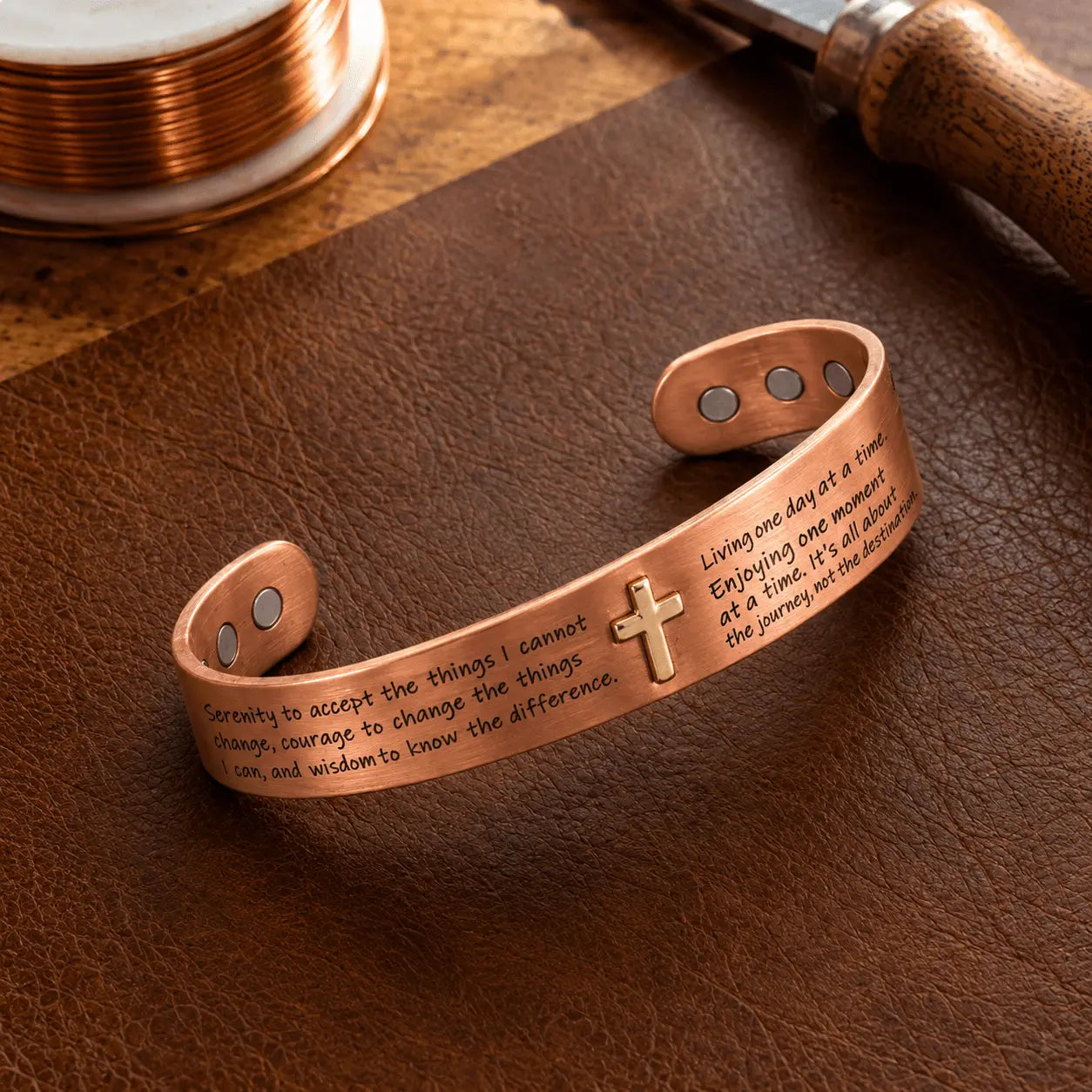 Pulsera de Cobre "La Fe" de Doña Carmen
