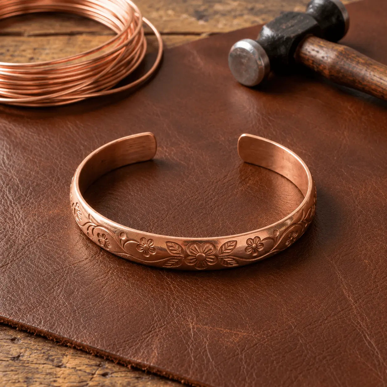 Pulsera de Cobre "La Dalia" de Doña Carmen