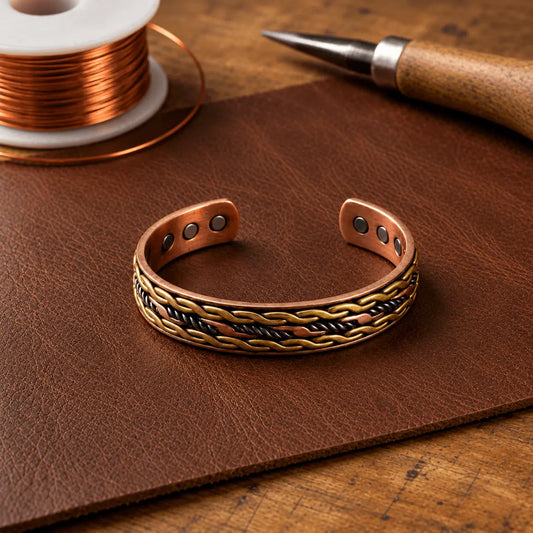 Pulsera de Cobre "La Trenza" de Doña Carmen