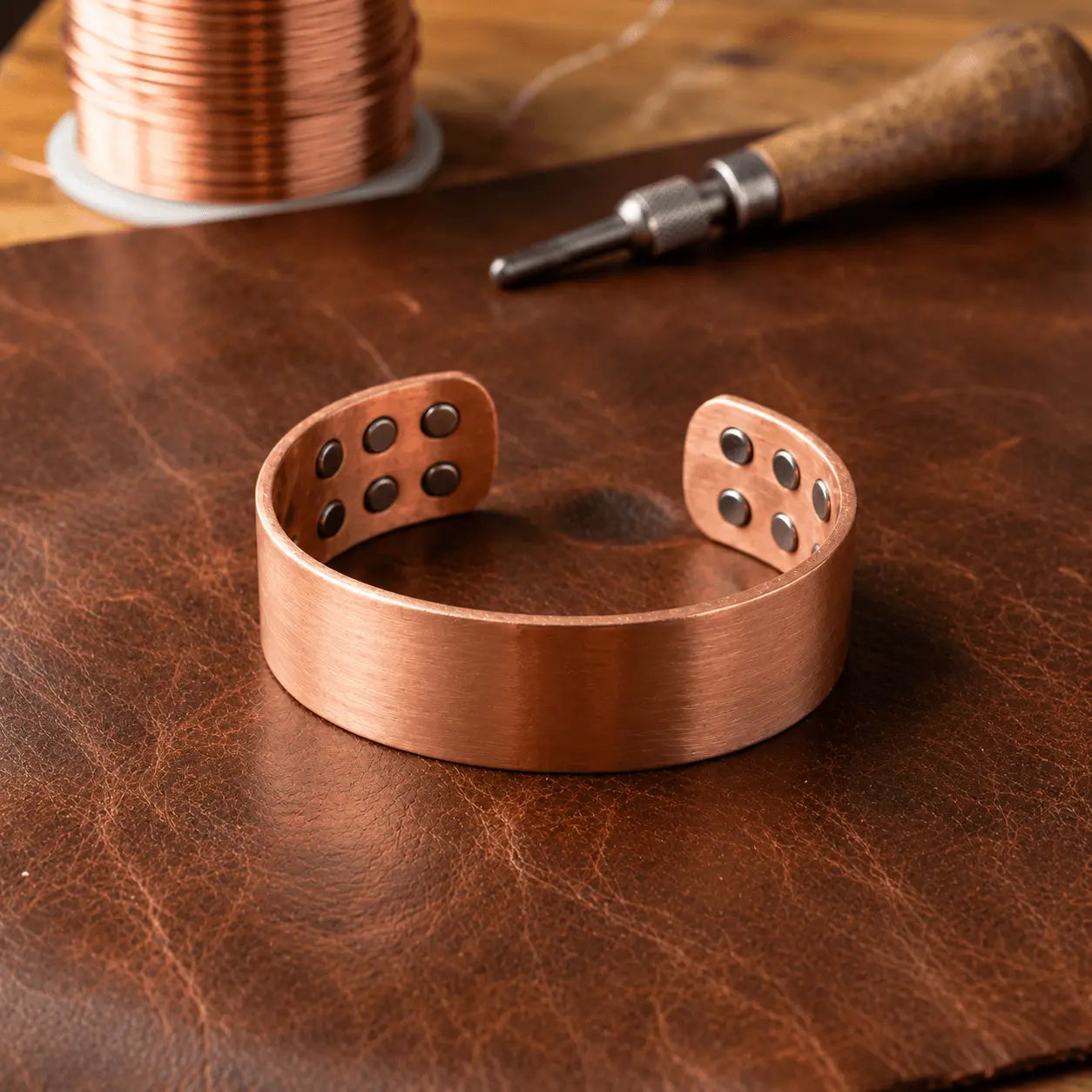 Pulsera de Cobre "El Yunque" de Doña Carmen