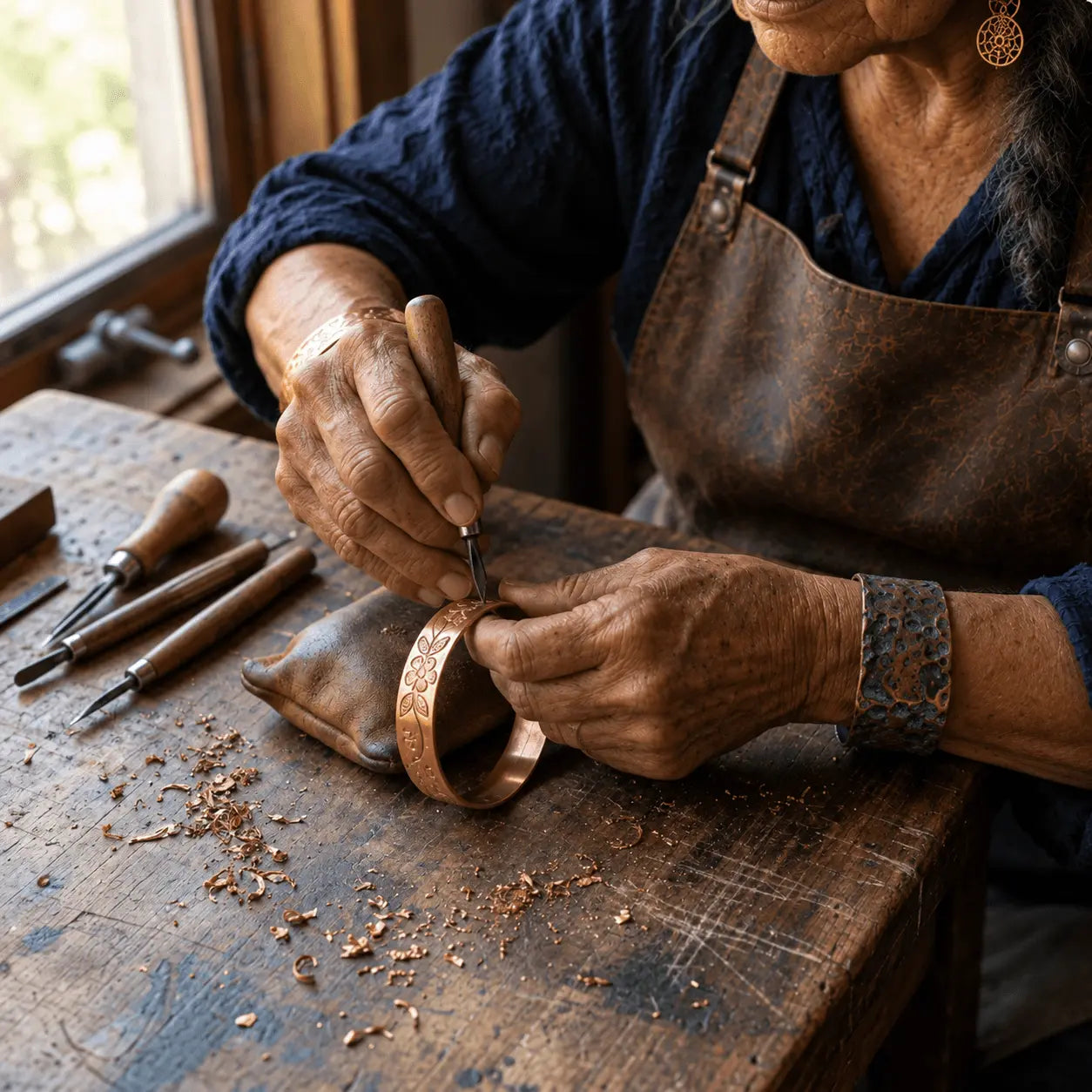 Pulsera de Cobre "La Campana" de Doña Carmen